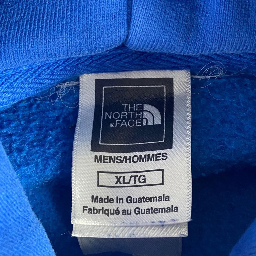 The North Face‎ Hoodie Mens XL Blue Pullover Logo Graphic Sweatshirt Gorpcore